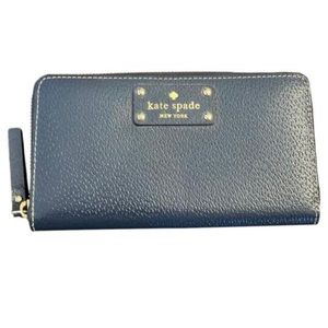 Kate Spade Blue Navy Wallet